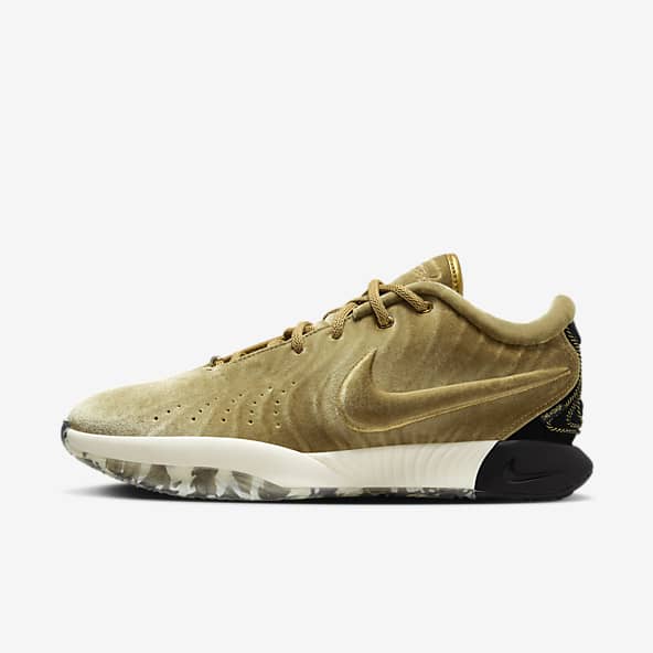 Brown LeBron James Nike Max Air Performance. Nike IE